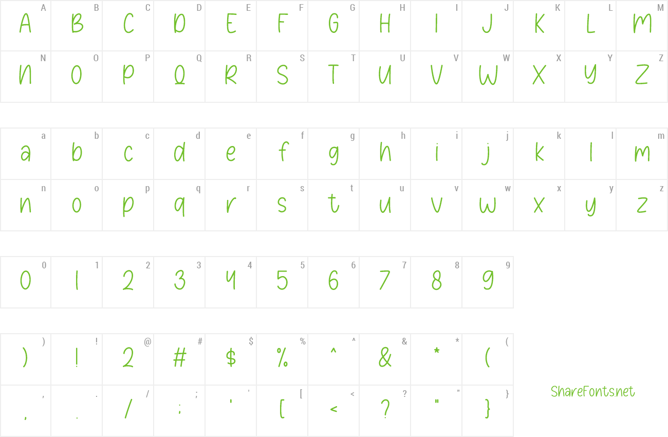 Font Baby World preview